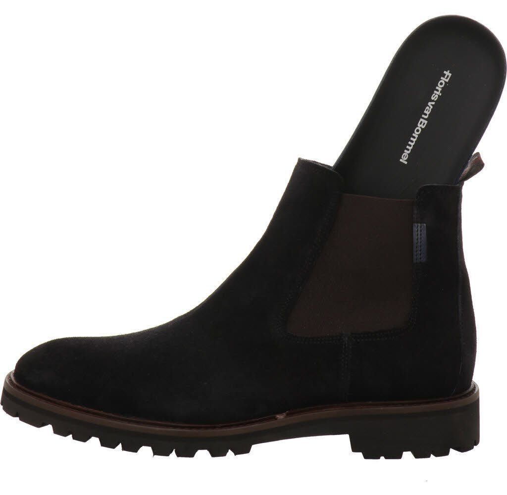 Floris van Bommel Floris Casual Black Suede Stiefel