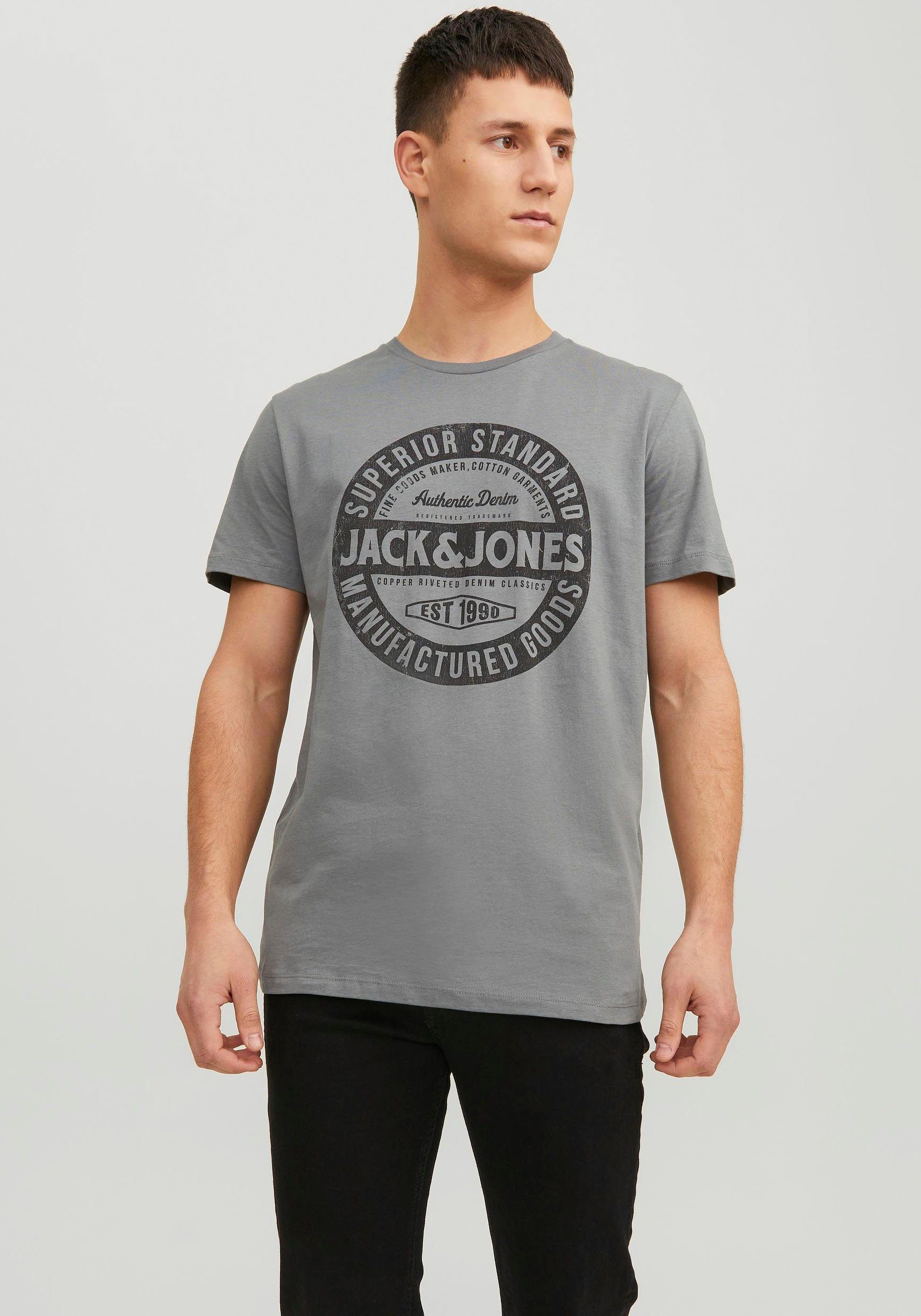 Jack & Jones Rundhalsshirt JJEJEANS TEE SS O-NECK NOOS 23/24 Sedona Sage | T-Shirts