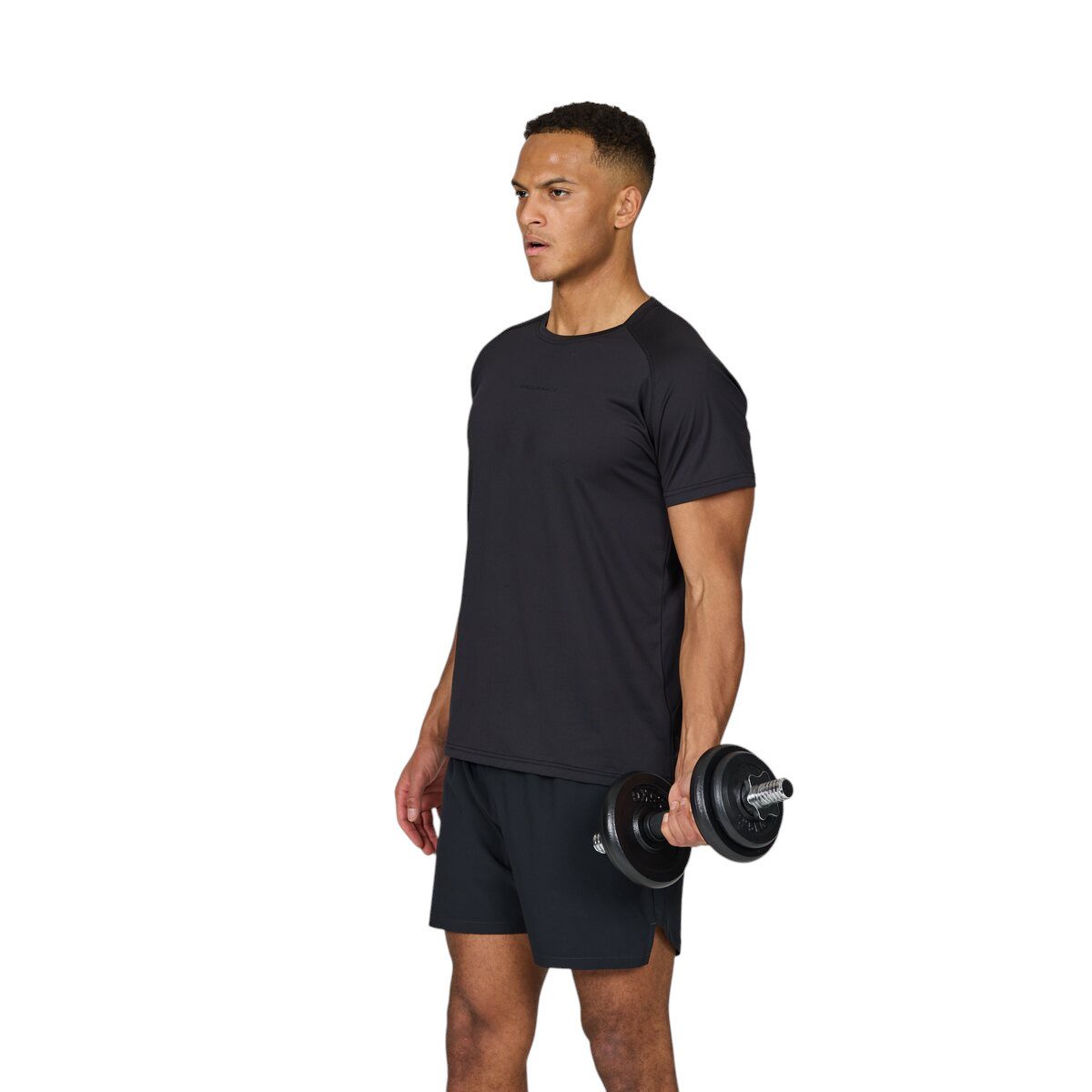 ENDURANCE Kurzhantel Dumbbell Set schwarz/grau 10kg - 1 Stück