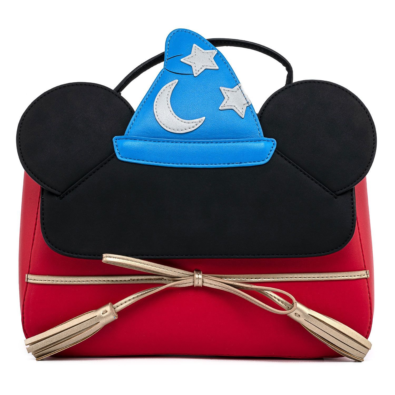 Loungefly Umhängetasche Disney by Loungefly Umhängetasche Fantasia Sorceror Mickey Cosplay (1-tlg), Hochwertig und elegant