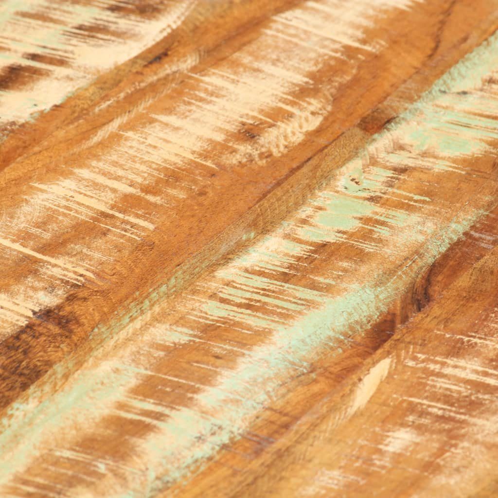 furnicato Couchtisch Massivholz Grau 68x68x30 cm Recyceltes