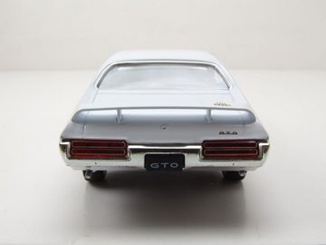 Welly Modellauto Pontiac GTO 1969 weiß Modellauto 1:24 Welly, Maßstab 1:24