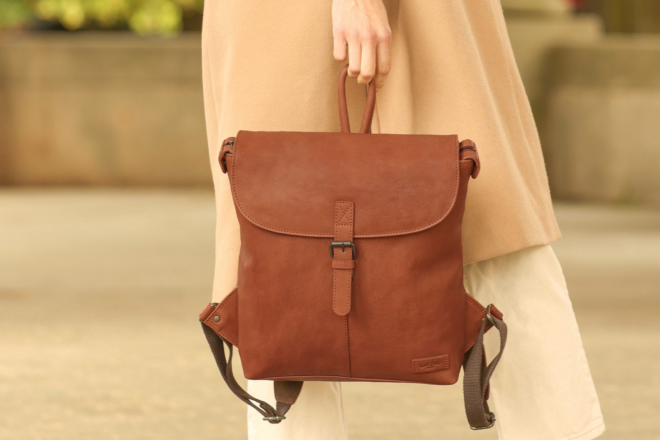 Gusti Leder Rucksack Gusti Leder Kurierrucksack Kieran (1-tlg) günstig online kaufen