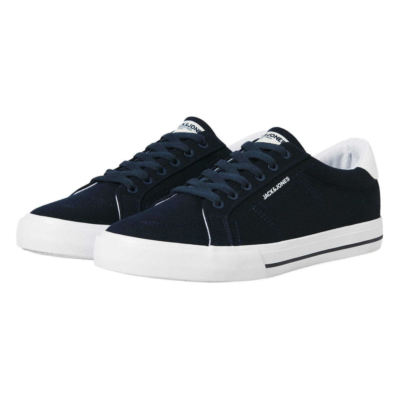 Jack & Jones Jerry Canvas Sneaker aus langlebigem Baumwoll-Canvas günstig online kaufen