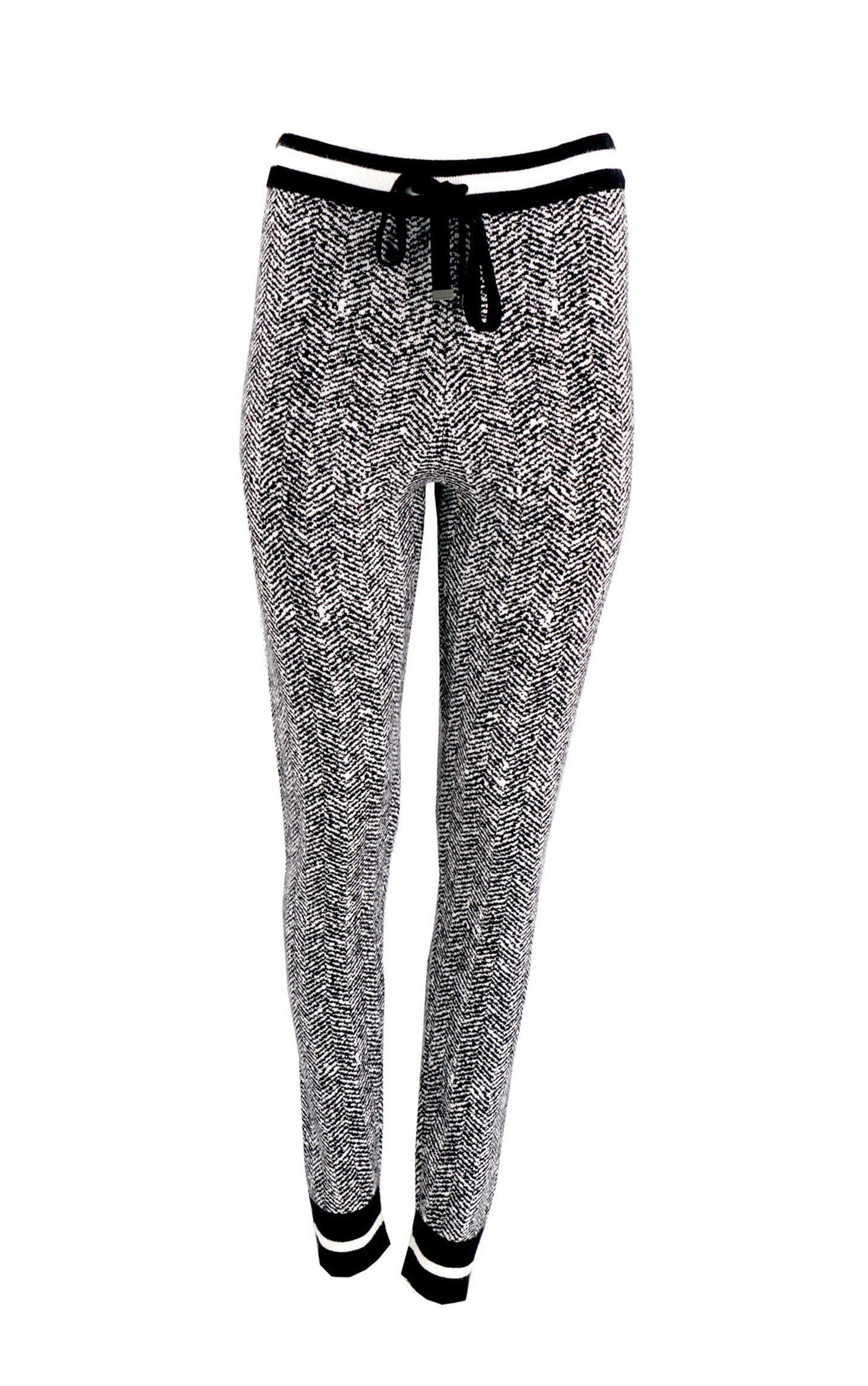 Passioni Strickhose Strickhose mit schwarzem Bund günstig online kaufen