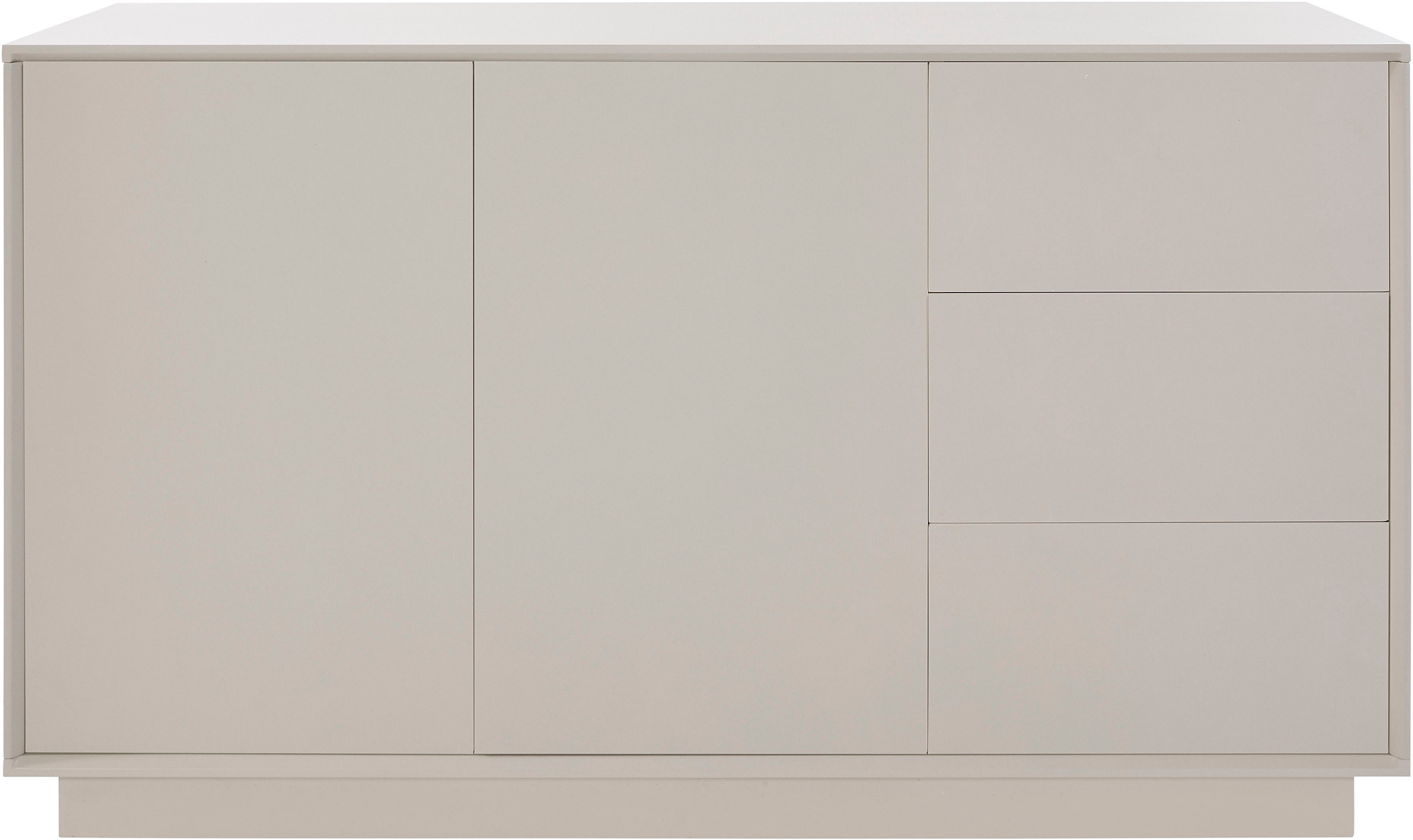 homsy by Ana Johnson Sideboard Storvia, seidenmatte Lackierung, geräuschlose Soft-Close-Schubladen, B 140 cm