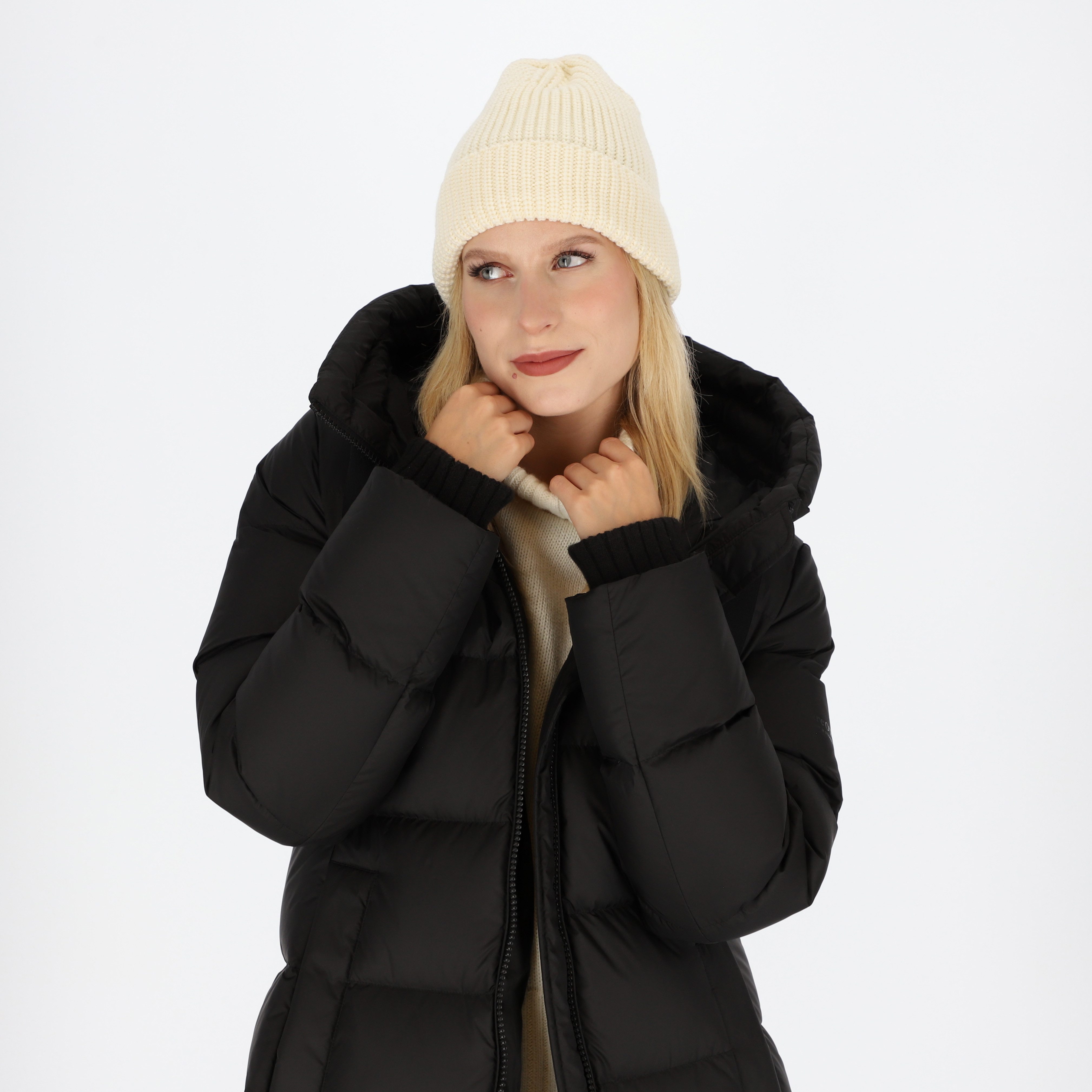 halsüberkopf Accessoires Strickmütze mit Rippe und günstig online kaufen