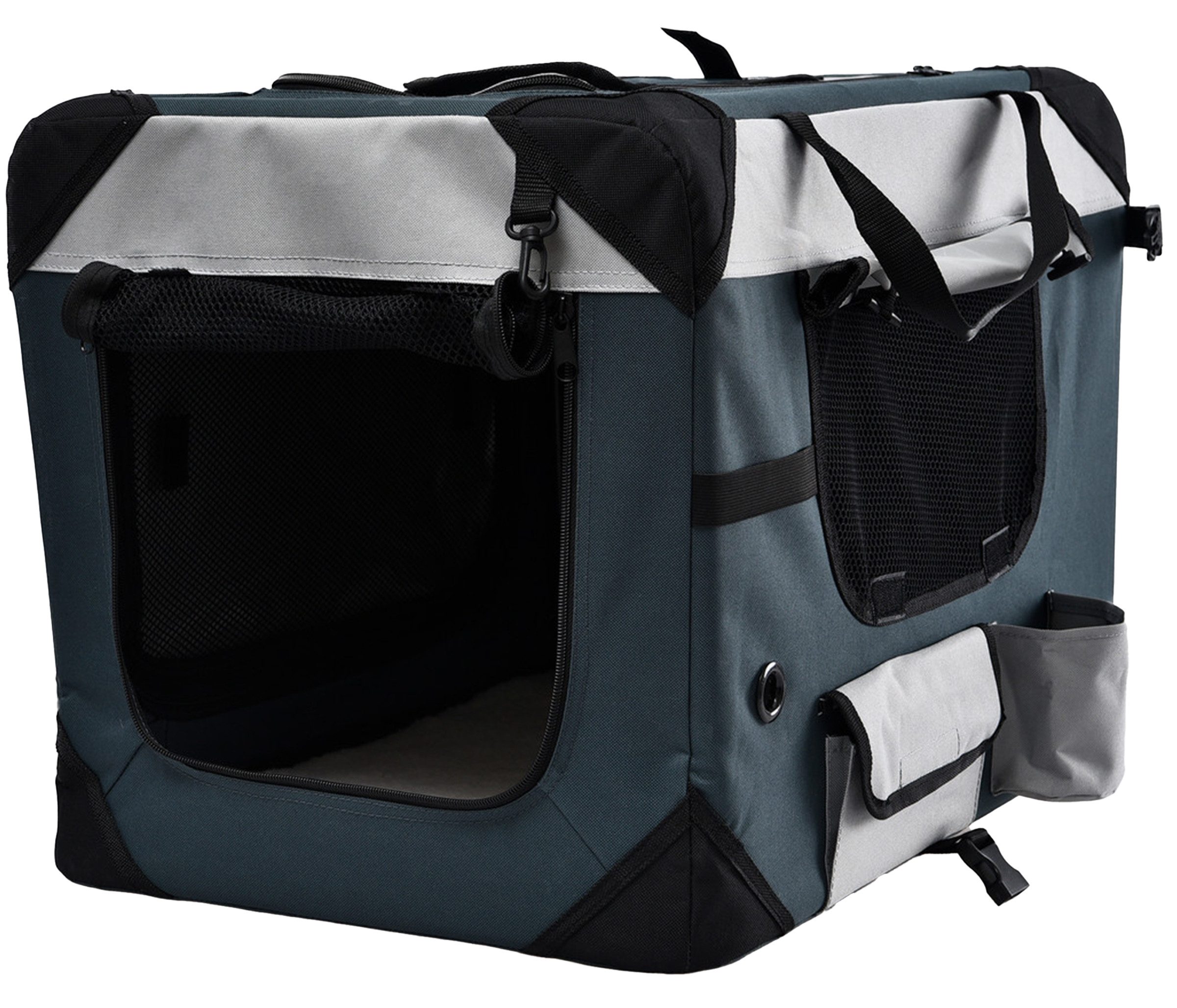 Dehner Tiertransportbox Dehner Lieblinge Transporttasche Brian Hund/Katze, Transportbox für Tiere, inkl. Kuschelkissen