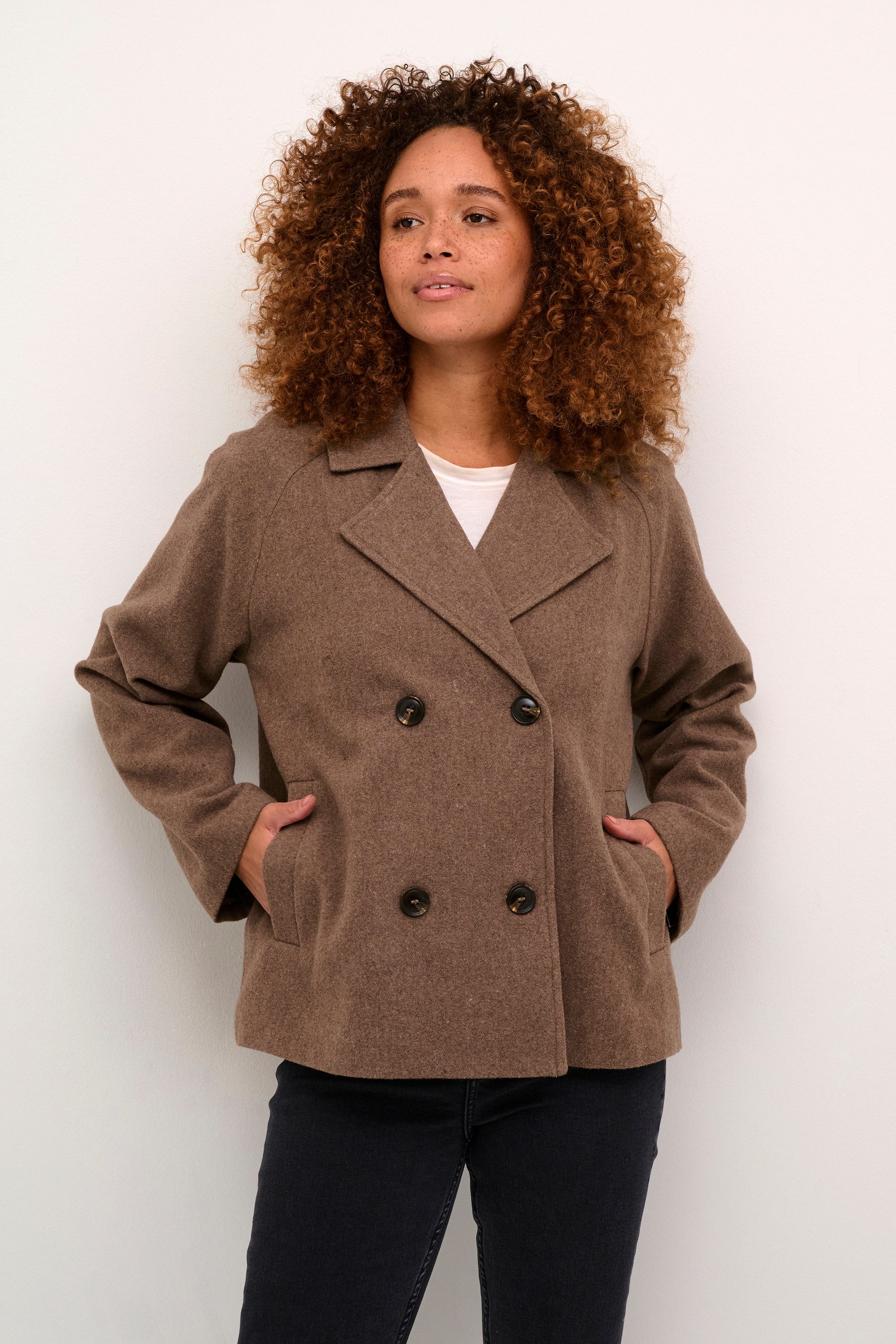 KAFFE Wintermantel Jacke KAfanny