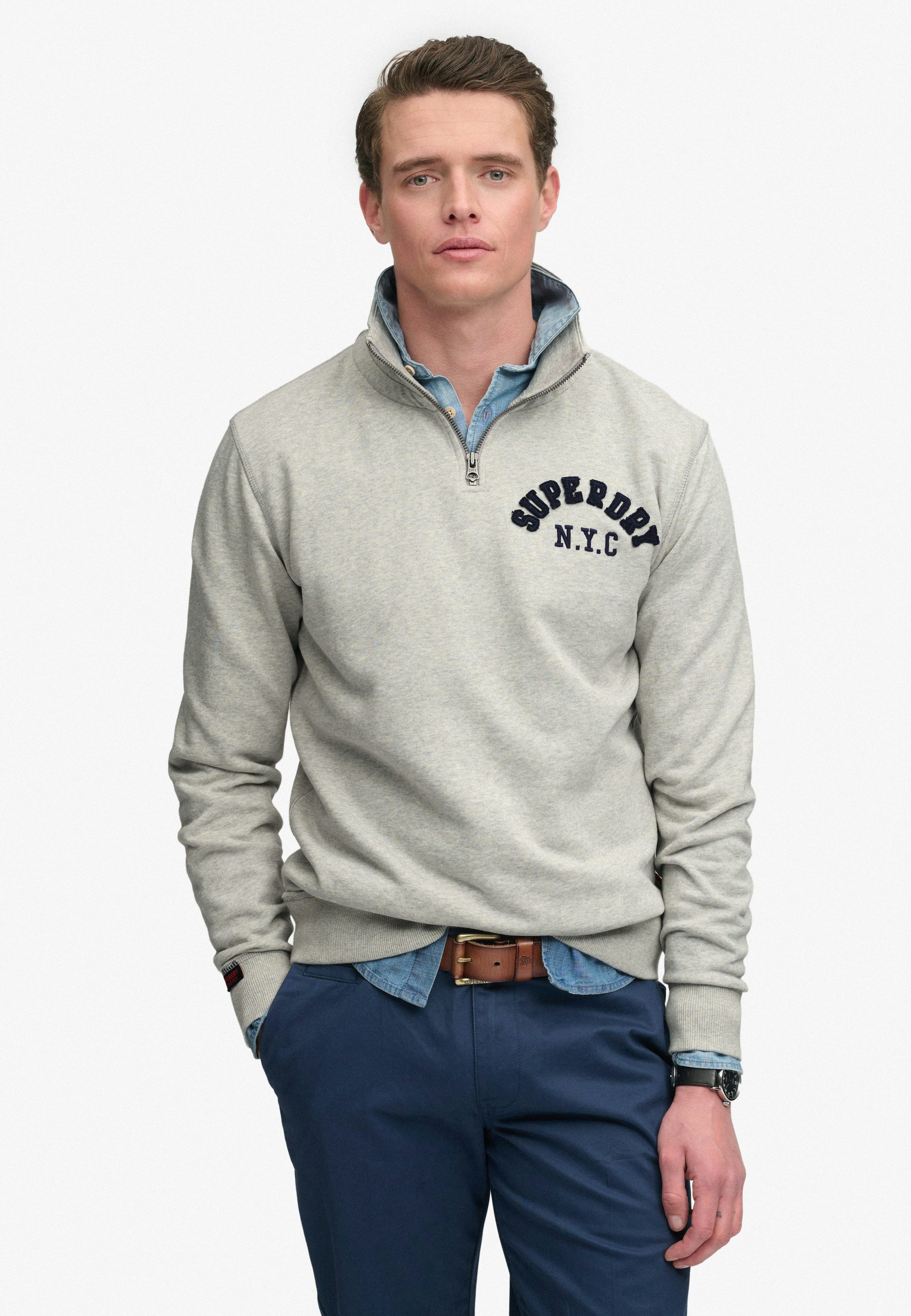 Superdry Sweatshirt VINTAGE ATHLETIC HALF ZIP