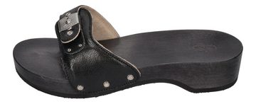 Scholl PESCURA HEEL Keilpantolette Black Black