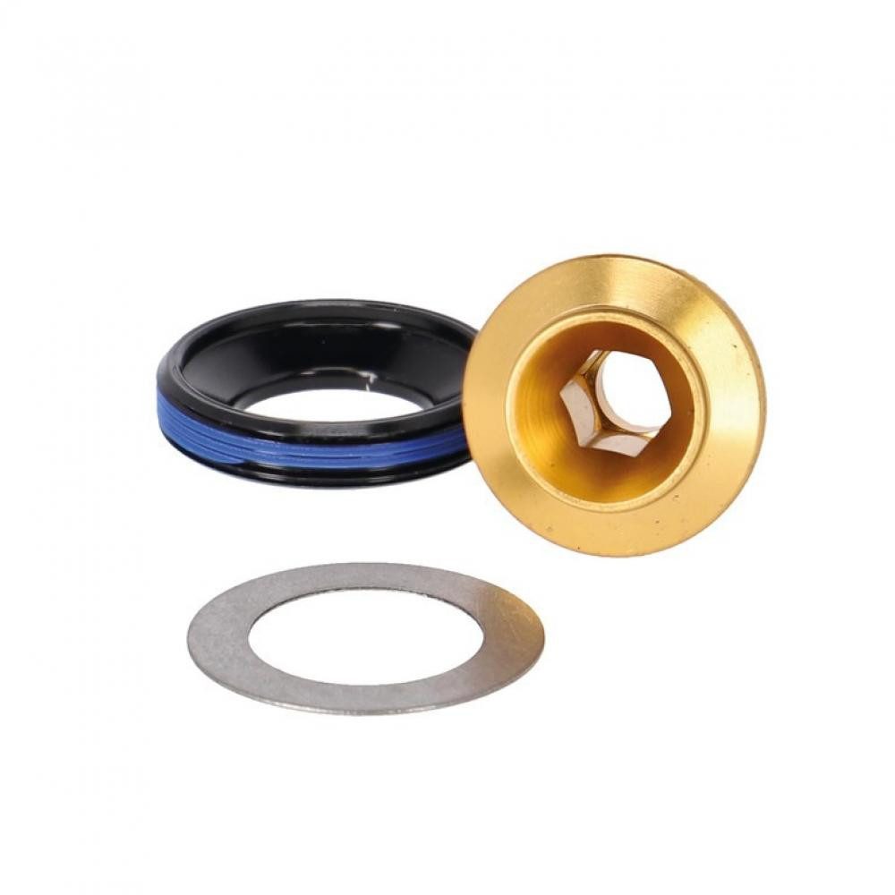 Fahrradkurbel SRAM Kurbelschrauben Kit DUB mit Abzieher M18 30 GOLD - präziser Halt