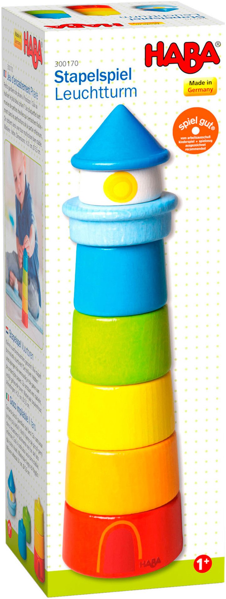 Haba Stapelspielzeug Leuchtturm