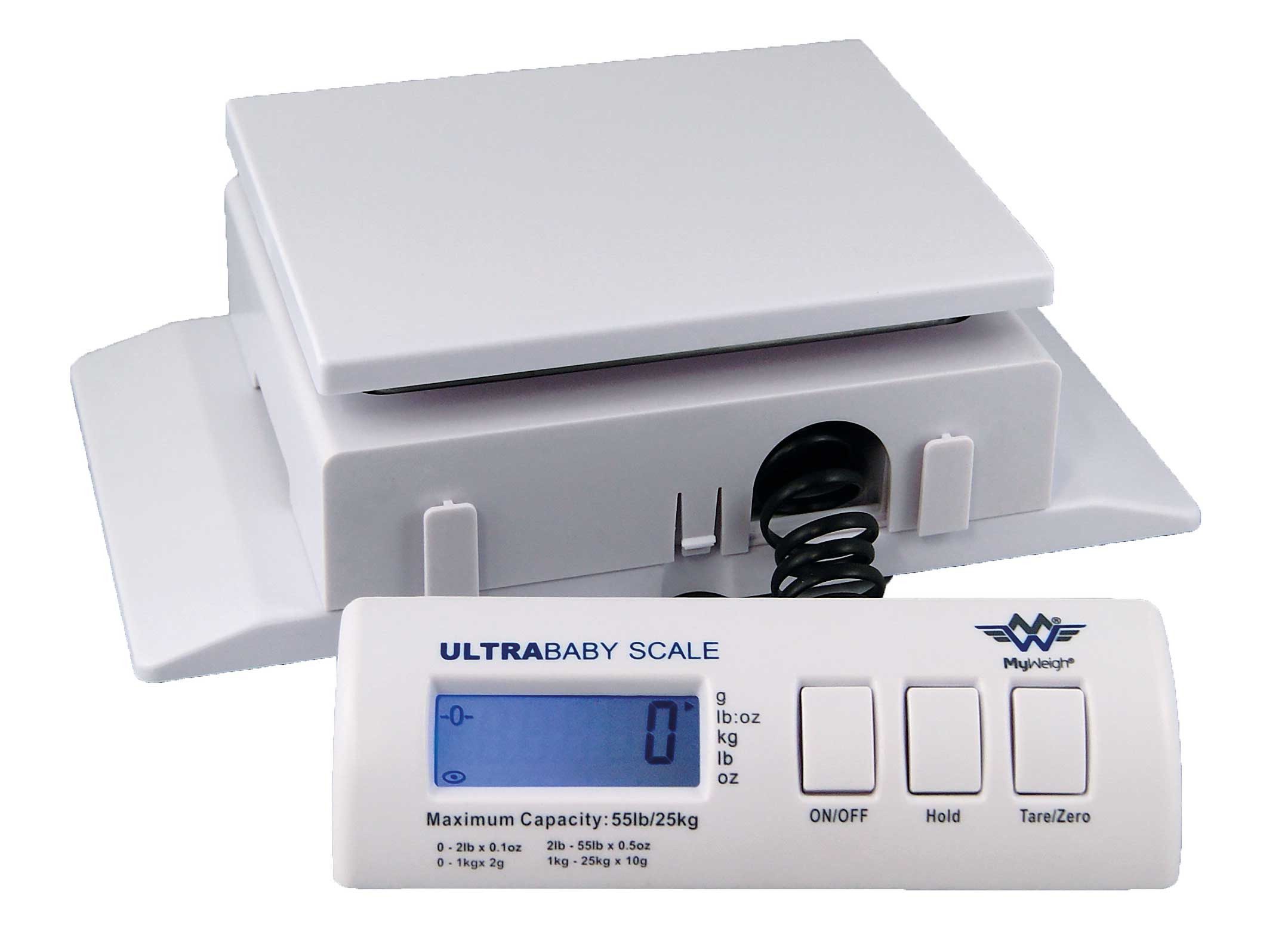 MyWeigh Personenwaage MyWeigh Babywaage - Säuglingswaage inkl. Netzteil