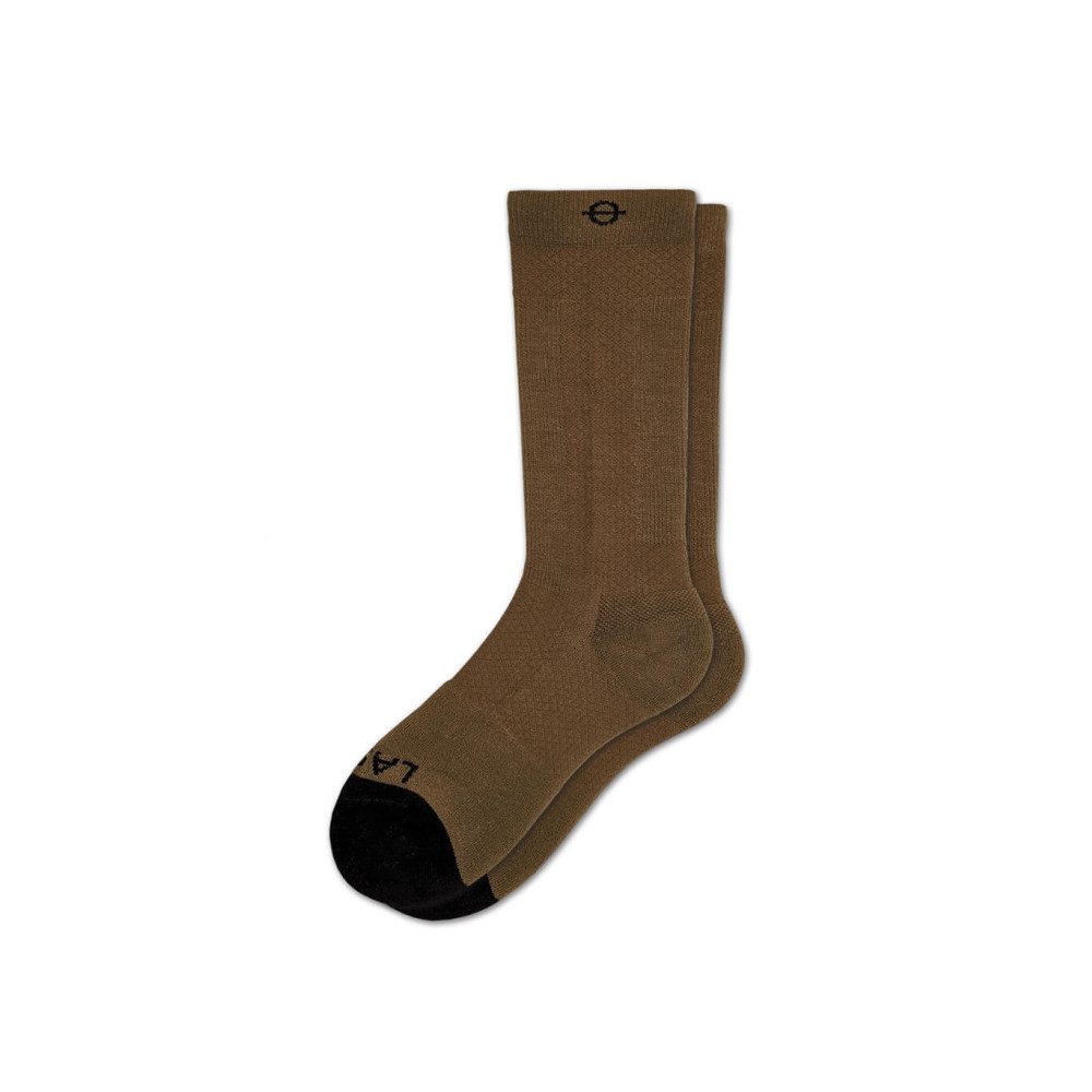Lasso Gear Tennissocken Performance Compression Socks Coyote Brown