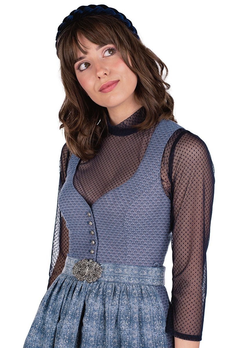 MarJo Dirndl Midi Dirndl 2tlg. - SOPHIE - deep ocean/jeans