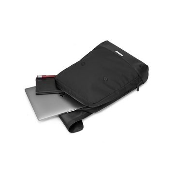 MOLESKINE Cityrucksack, Metro Slim - Schwarz