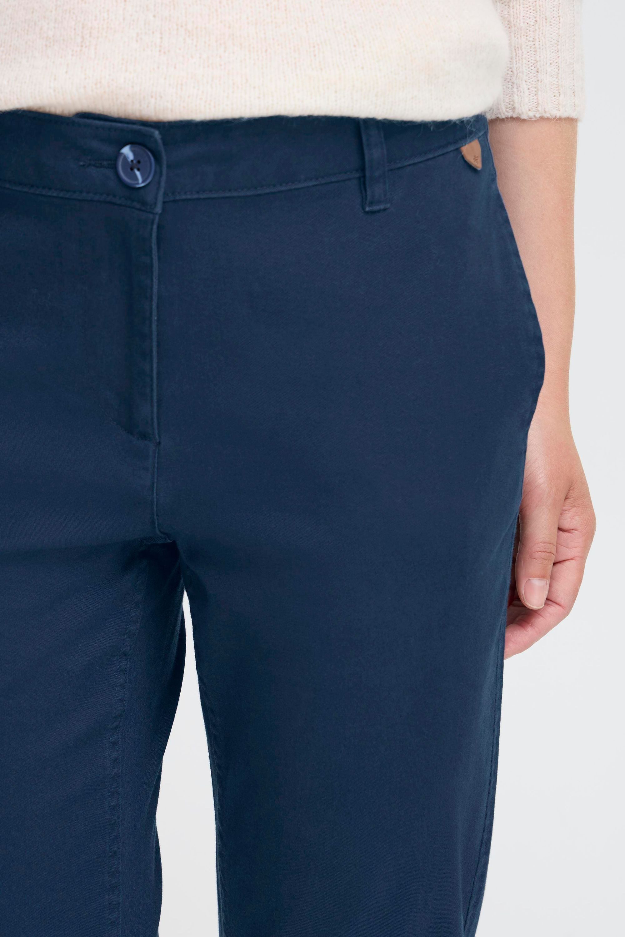 OXMO Chinohose OXIben Stoffhose mit Gürtelschlaufen - Regular Fit – Bild 5 von 5