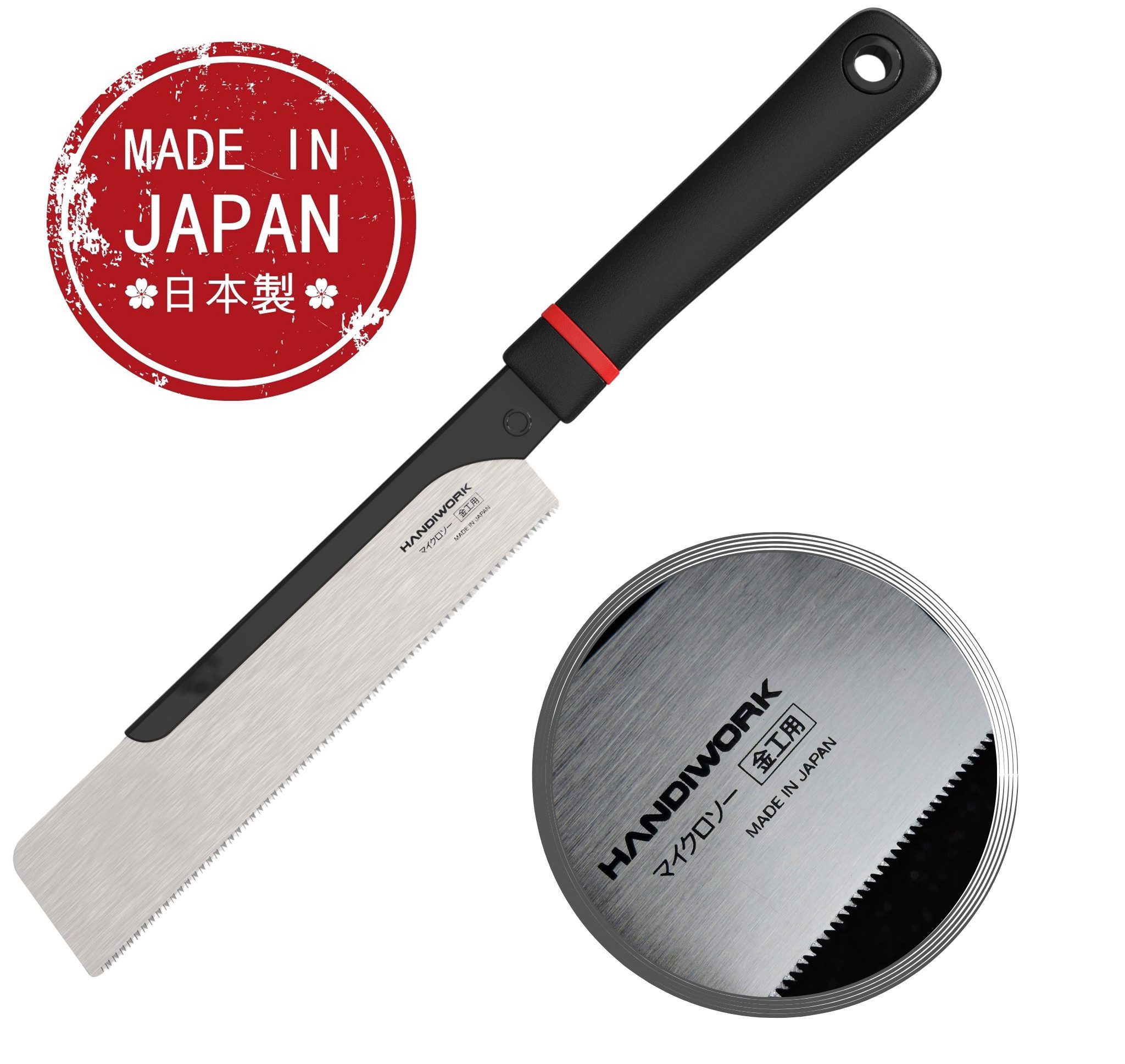 FAMEX Japansäge 5520 Feinsäge Dozuki 160mm (Holzsäge), Made in Japan, 26 TPI, sehr fein