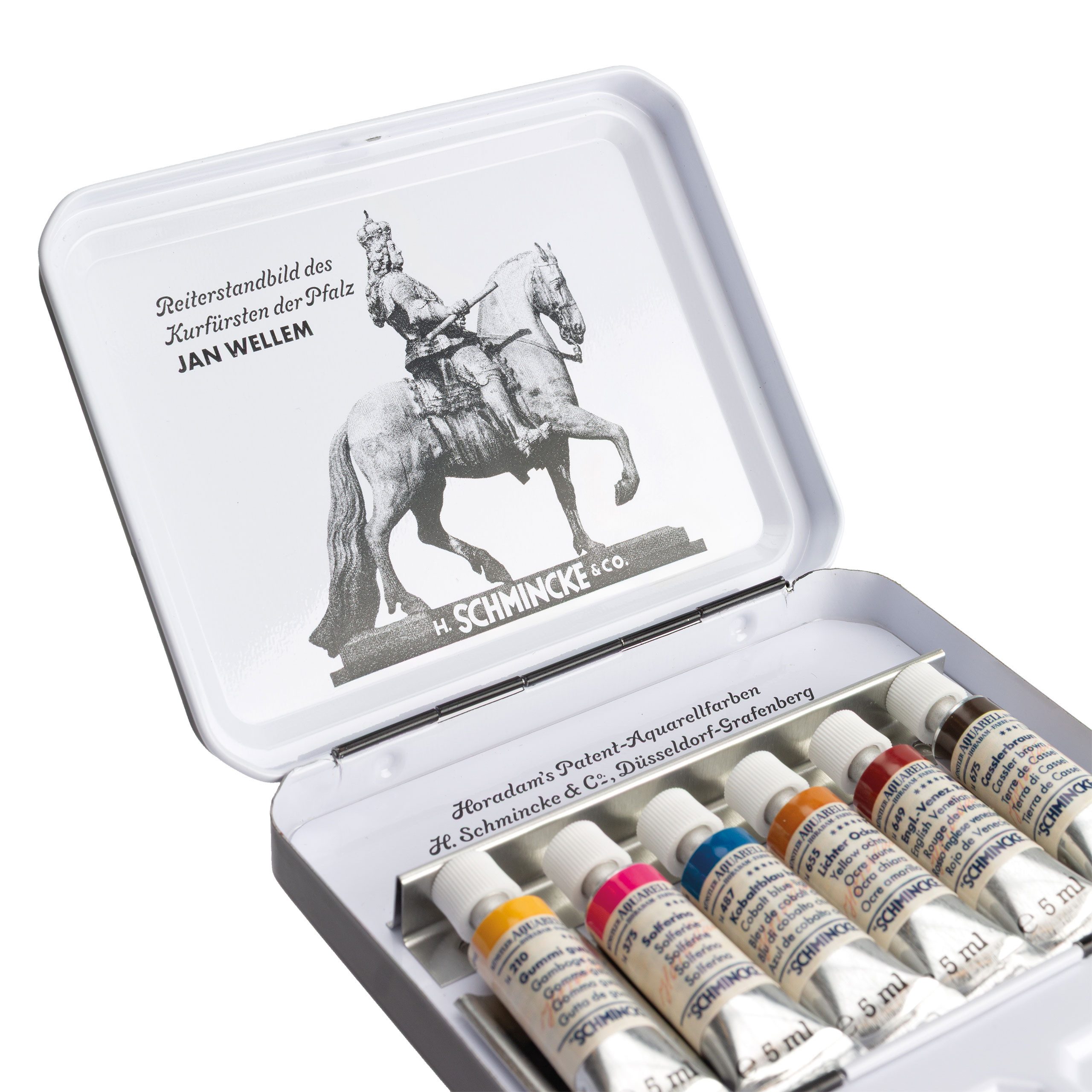 Schmincke Aquarellfarbe Schmincke Horadam Aquarell Retro Reisekasten 6 x 5ml - 74 673 097