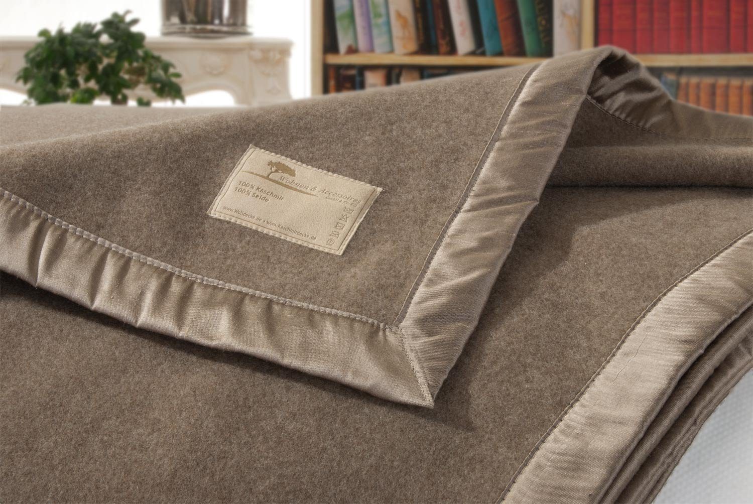 Wolldecke Kaschmirdecke “Amalfi“ Naturhaardecke Premium, 100% Kaschmir, Wohnen und Accessoires GmbH & Co. KG, 100% Kaschmir