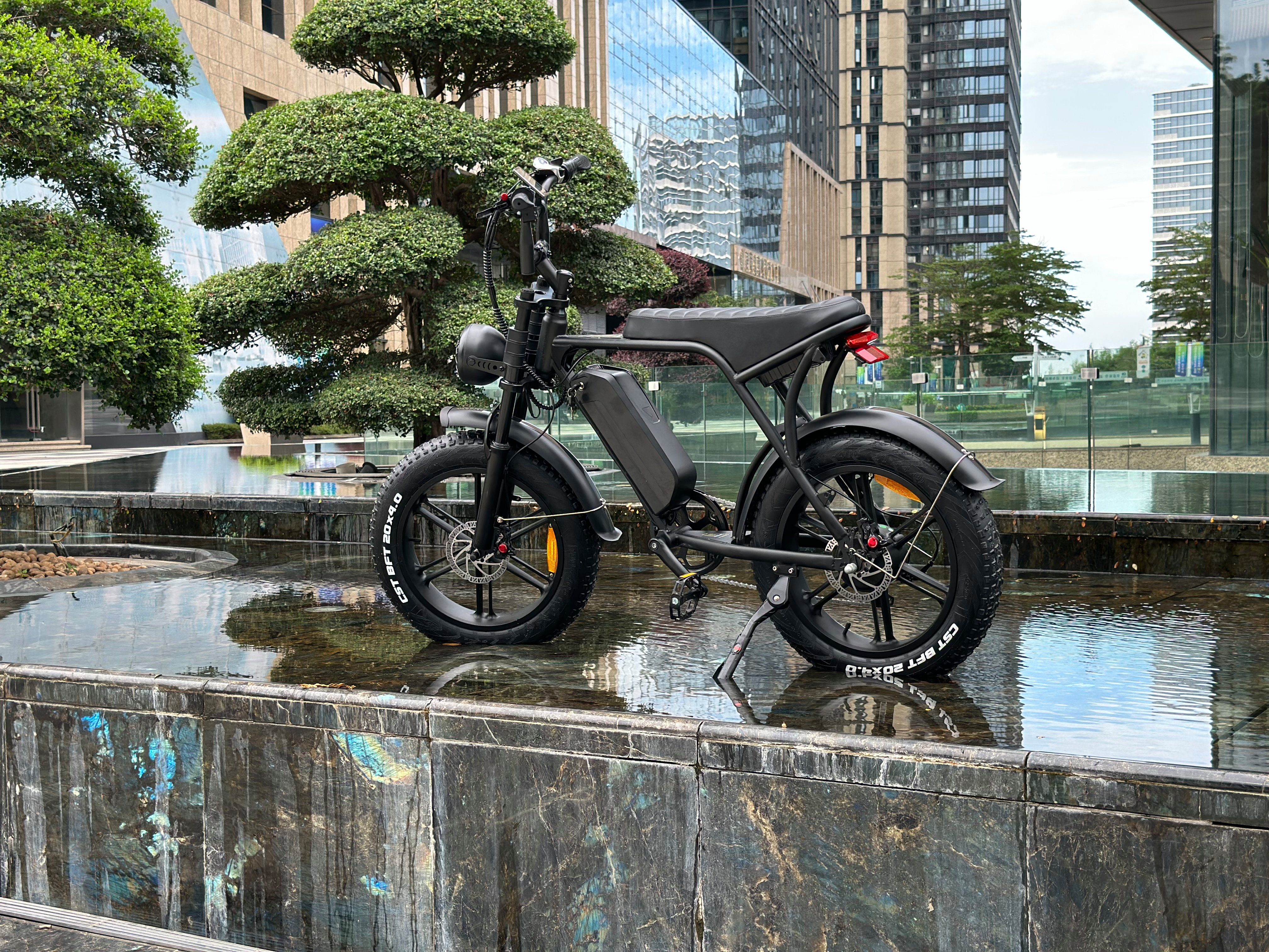 Hochleistungs-Mountainbike E-Bike intelligenten DOTMALL LCD-Bildschirm V8 einem mit