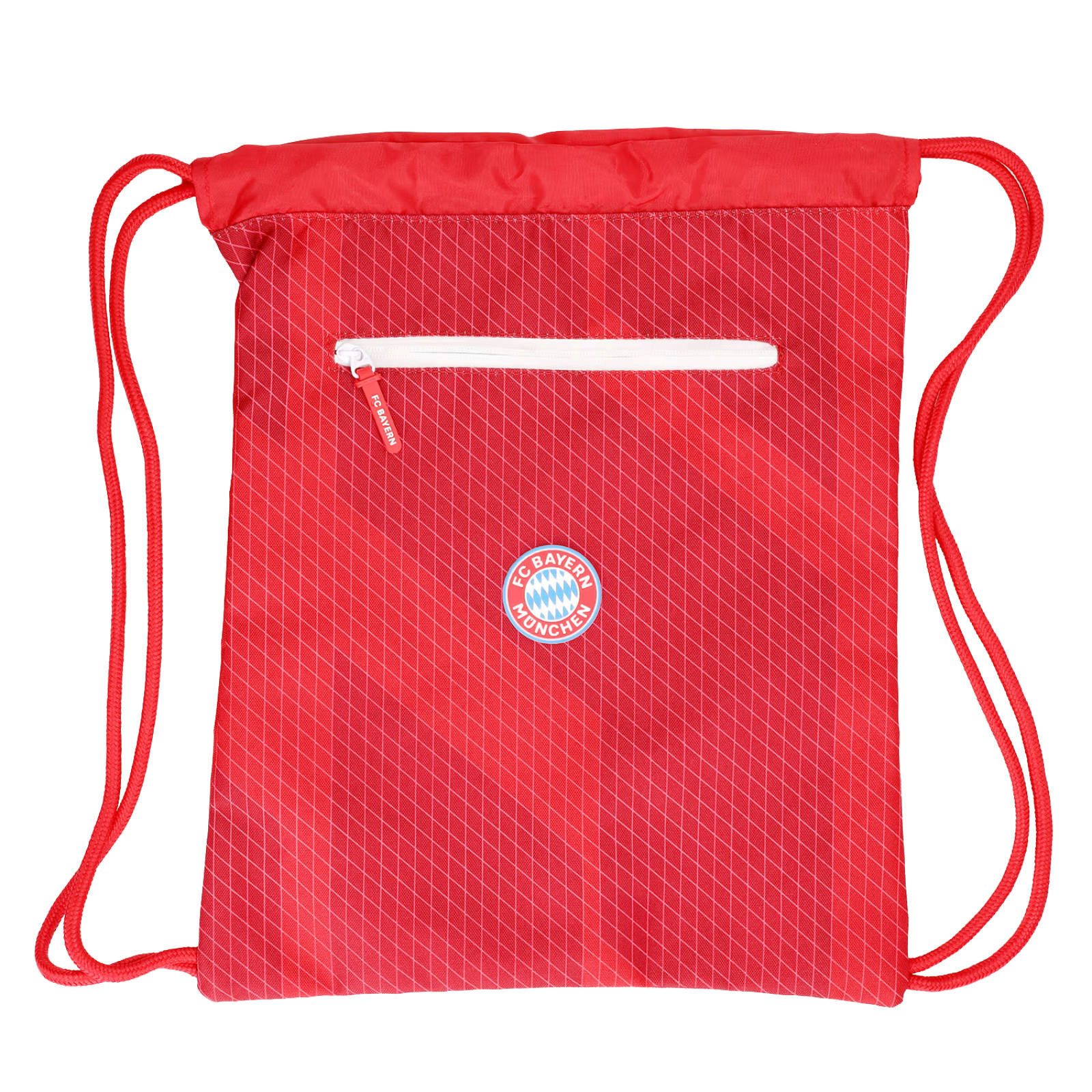 FC Bayern München Sportrucksack FC Bayern Sportbeutel rot (Rucksack)