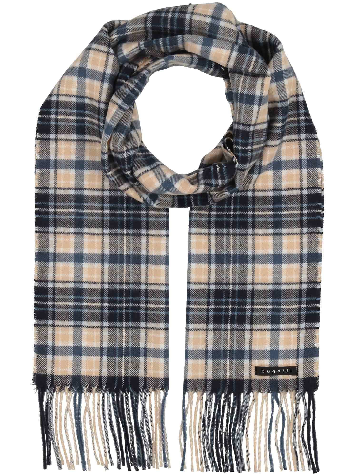 bugatti Modeschal Cashmink® Schal, (Drehfranse)