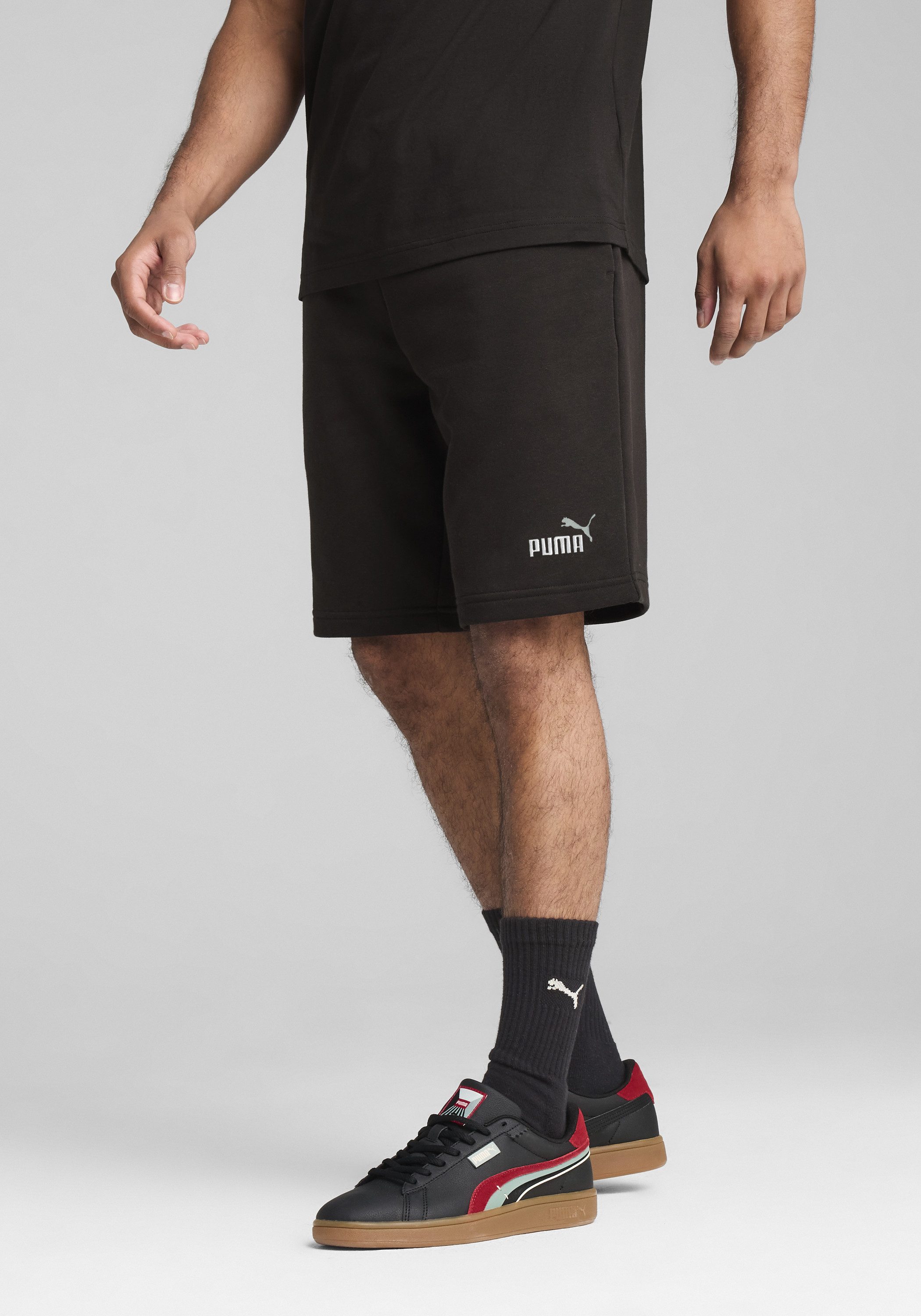 PUMA Trainingsshorts ESS 2 COLOR NO. 1 LOGO SHORTS 10" TR sportlicher Look, mit Eingrifftaschen, Regular Fit