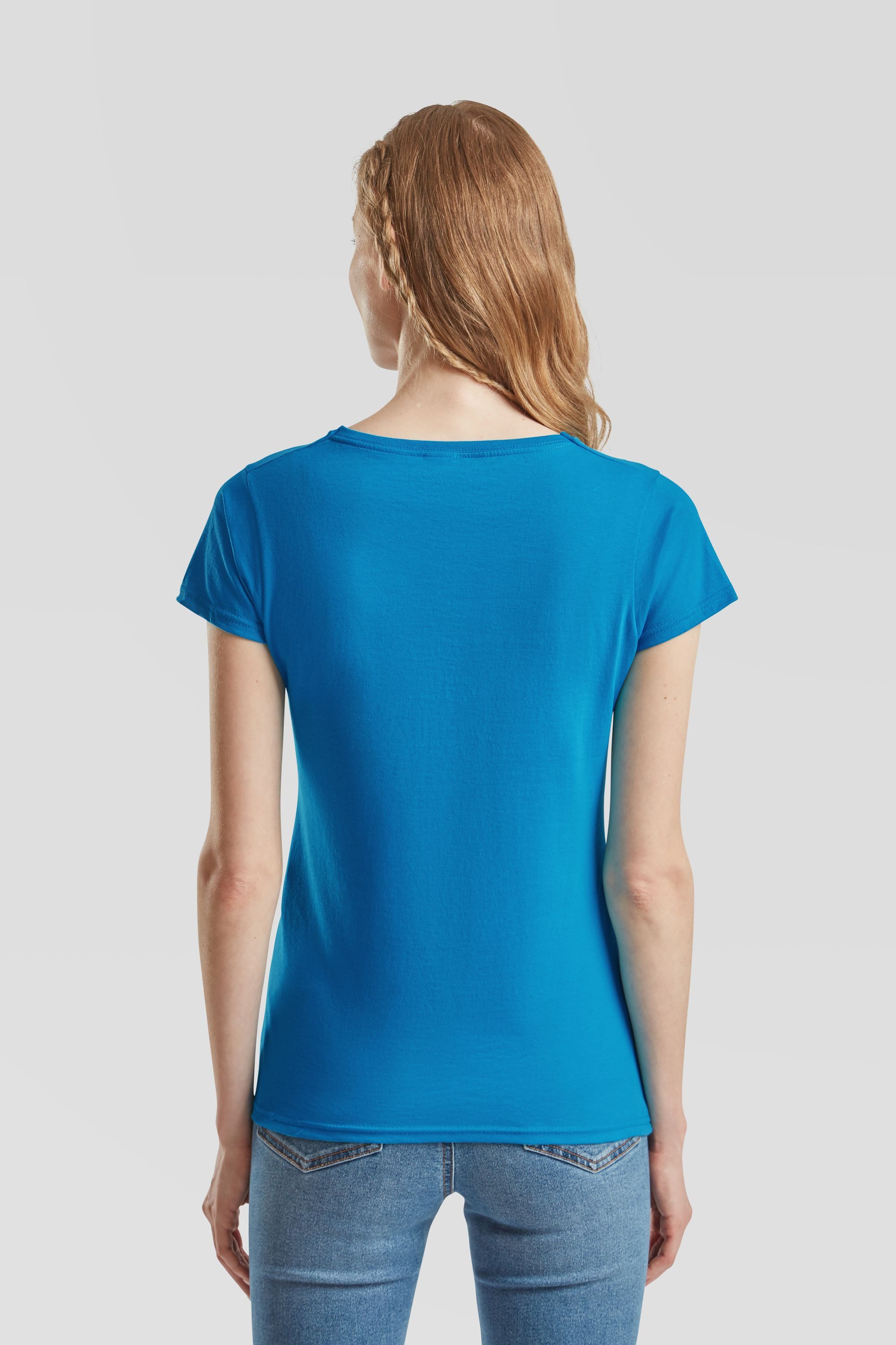 Fruit of the Loom Rundhalsshirt Fruit of the Loom Valueweight T Lady-Fit