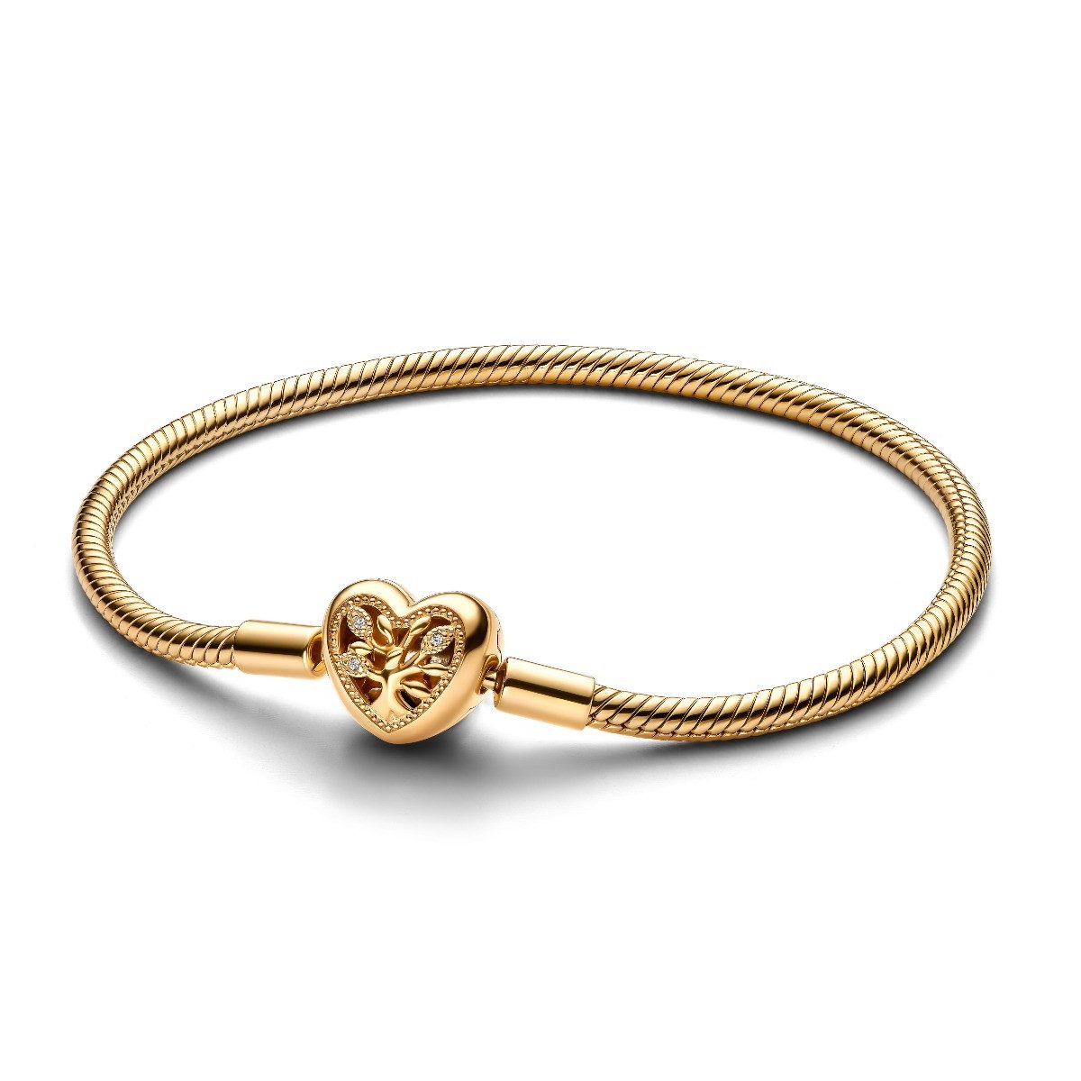 Pandora Armband Gliederarmband Stammbaum Herzverschluss Vergoldet günstig online kaufen