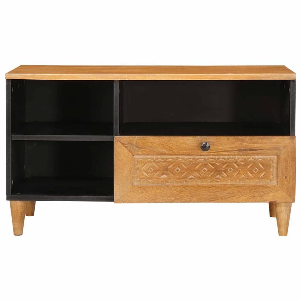 vidaXL TV-Schrank TV-Schränk mit Schubladen 80 x 33 x 46 cm Massivholz (1-St)