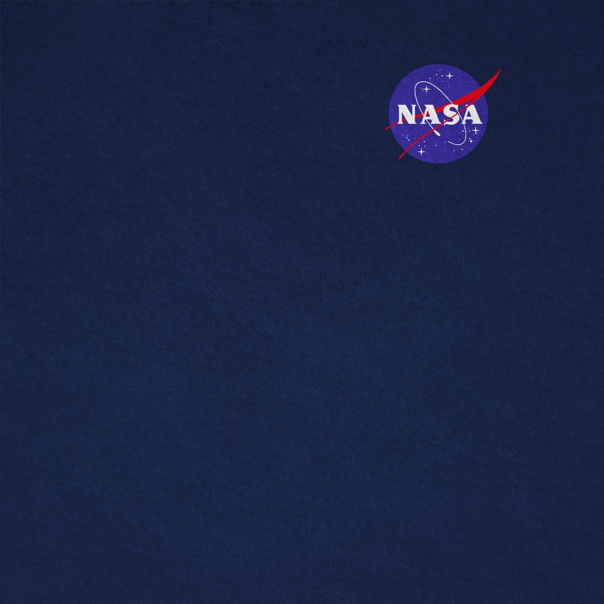 Weltall Weltraum Merchandise Dunkelblau T-Shirt Space NASA 02 Weltraum X Logo Shirtracer