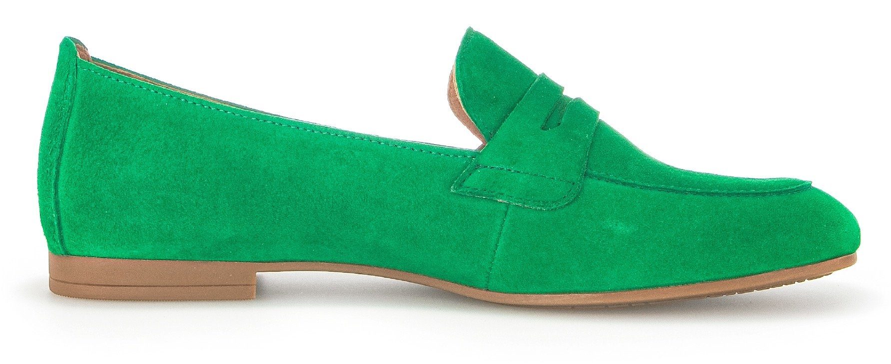 Gabor Loafer Slipper, Business Schuh mit Zierriegel und Blockabsatz