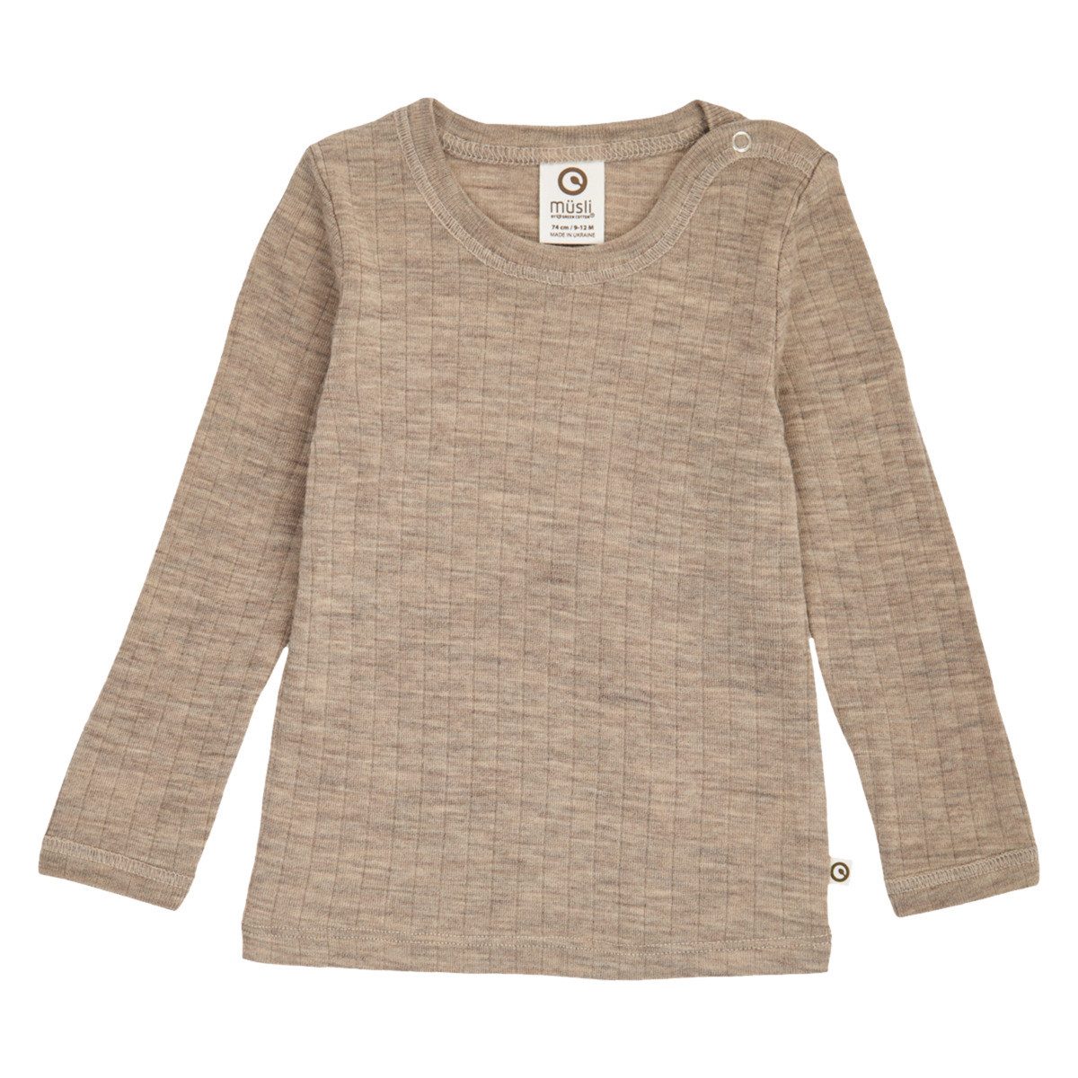 Müsli by GREEN COTTON Langarmshirt 1512110200 Unisex Kinder Pullover, Sweatshirt, Pulli, Shirt, Longsleeve