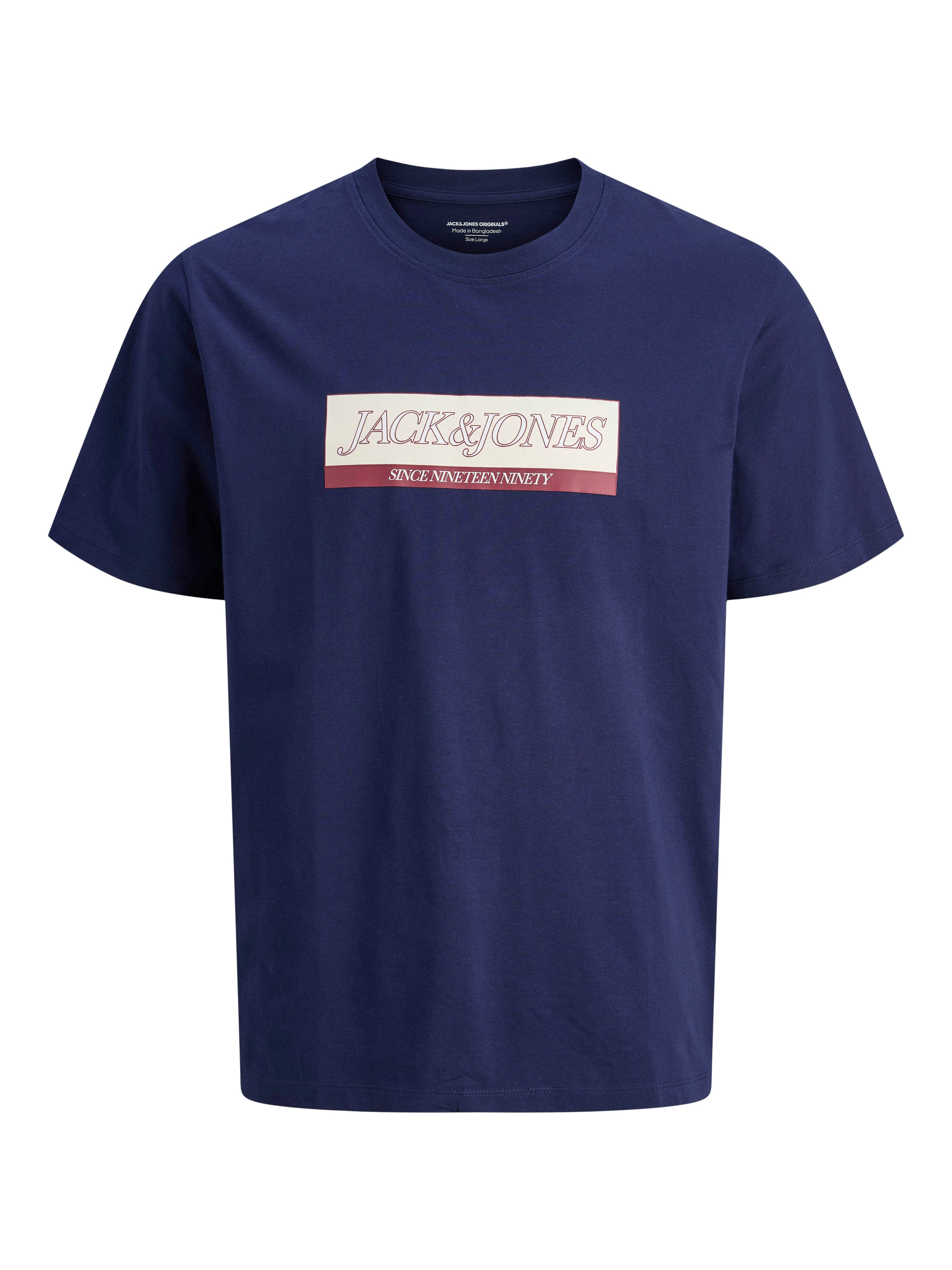 Jack & Jones PlusSize T-Shirt JORINWOOD BLOCK BRANDING TEE SS CN PLS