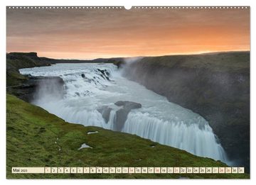 CALVENDO Wandkalender Islands Naturlandschaften (Premium, hochwertiger DIN A2 Wandkalender 2023, Kunstdruck in Hochglanz)