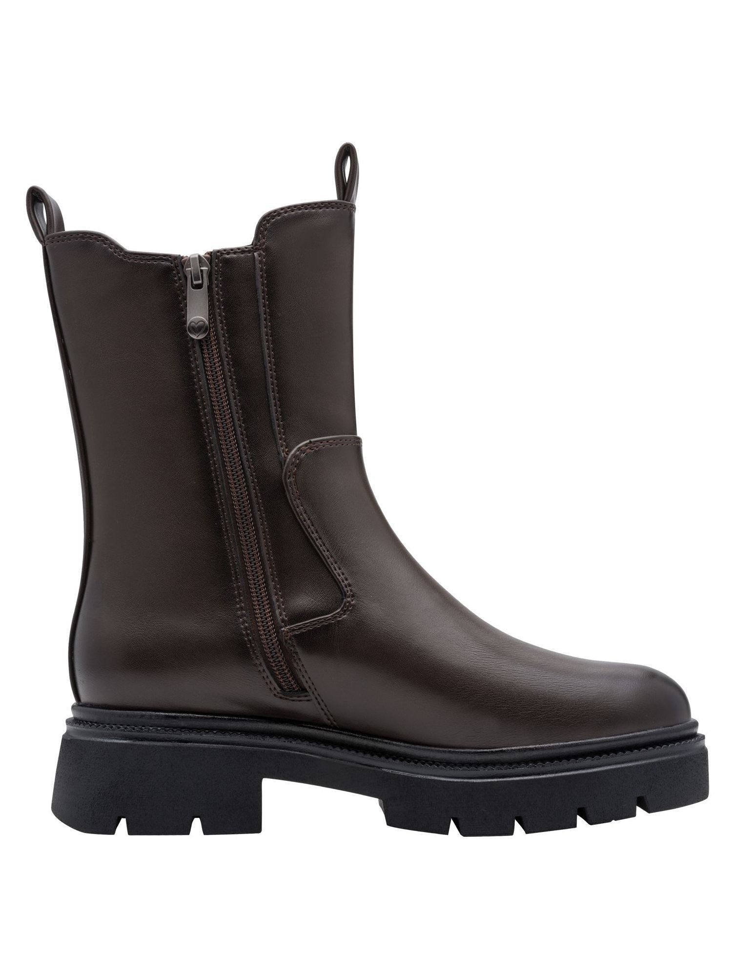 MARCO TOZZI Vegan, MT FEEL ME mit Blockabsatz Blockabsatz Chelseaboots Vegan