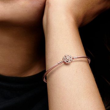 Pandora Armband Rosévergoldeter Armreif Schneeflocke mit Zirkonia von PANDORA