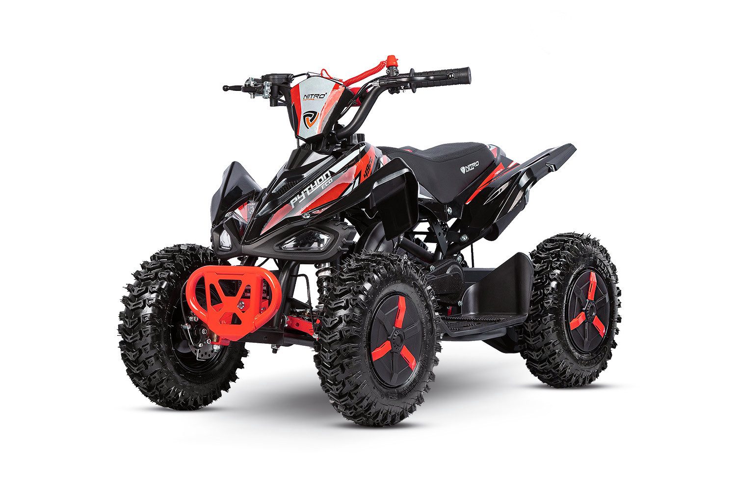 Smarty Elektro-Kinderquad 49cc mini Kinder Quad Python Snowy