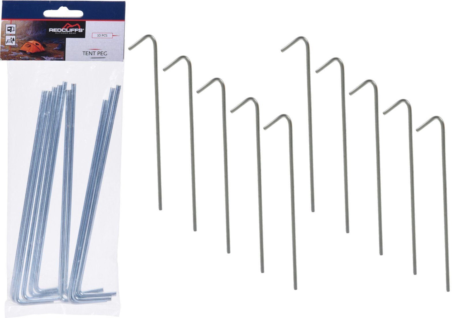 Redcliffs Zelthering Bodenanker Hering Erdnagel Zeltnagel Erdanker, (10-St) günstig online kaufen