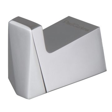 PaulGurkes Badaccessoires-Sets PGSETSTEIN1, PaulGurkes eckiges Bad-Accessoires Set Handtuchhaken WC-Papierhalter WC-Bürste
