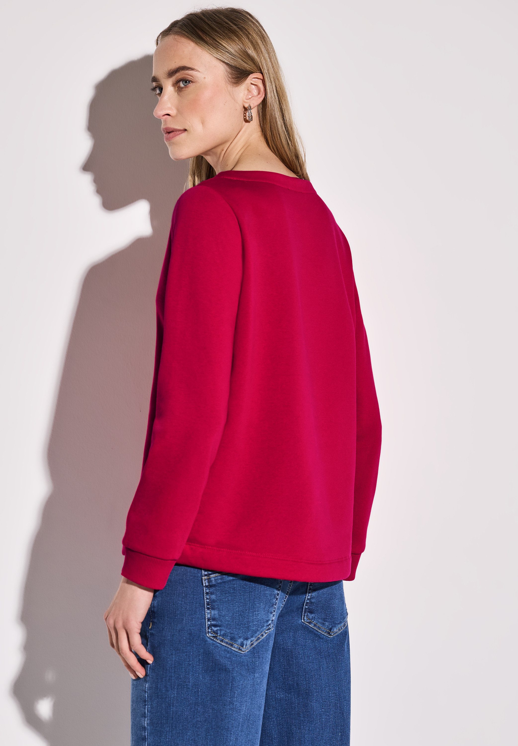 STREET ONE Sweatshirt im soften Baumwoll-Mix – Bild 3 von 5