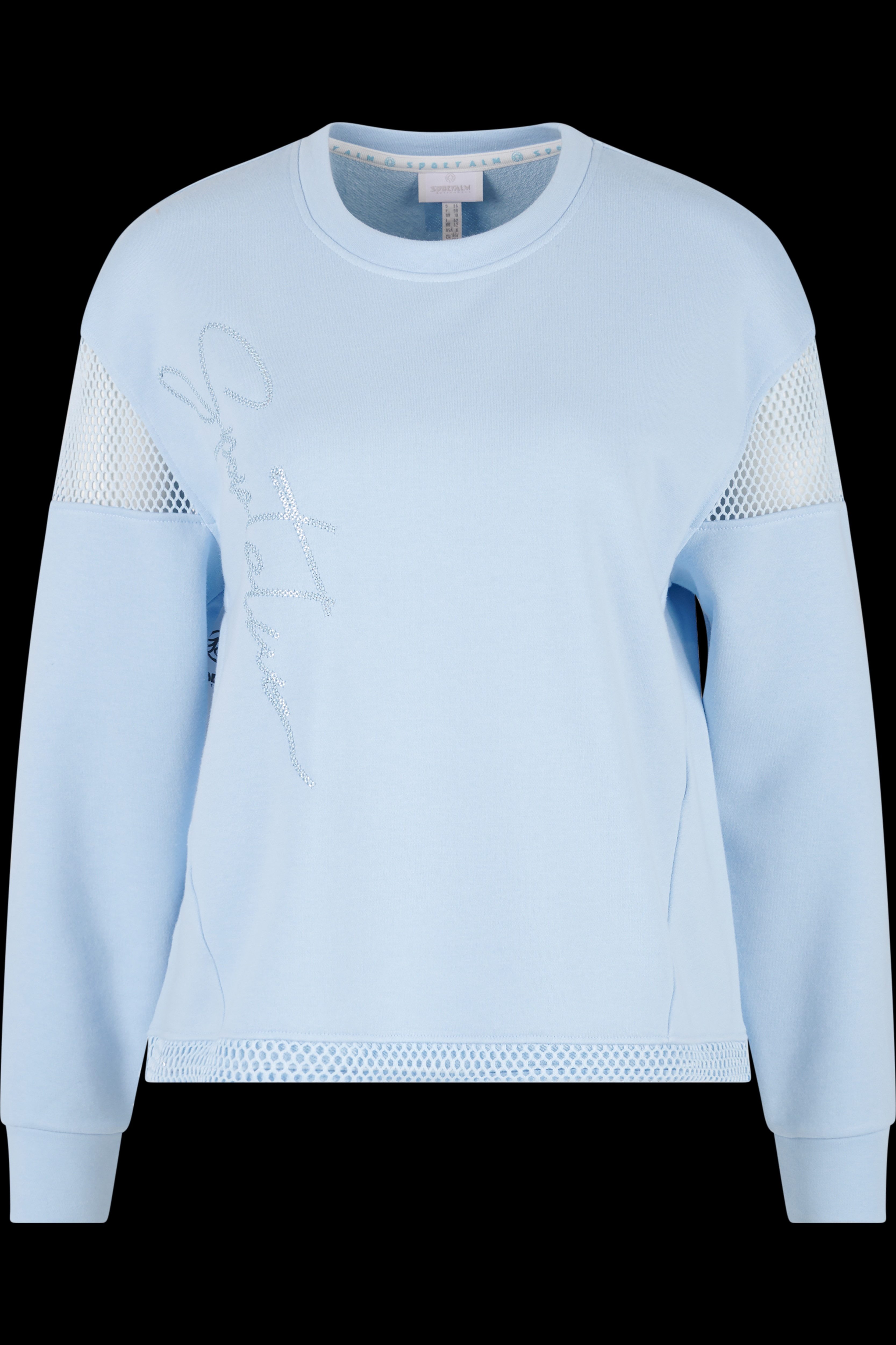 Sportalm Kitzbühel Sweatshirt mit Netzeinsatz