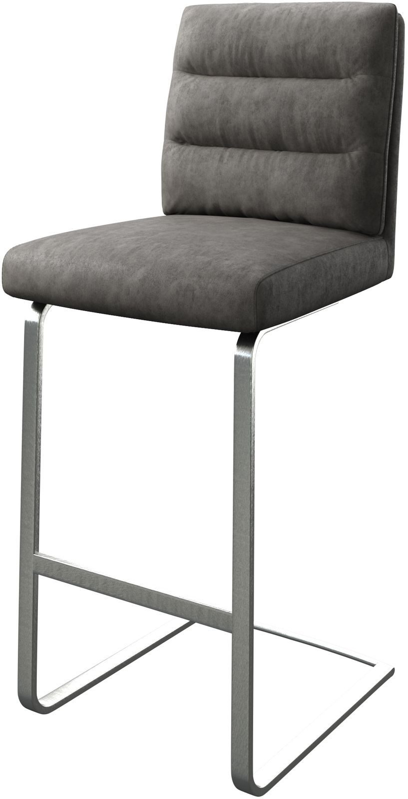 DELIFE Barhocker Pela-Flex, Freischwinger flach Edelstahl günstig online kaufen