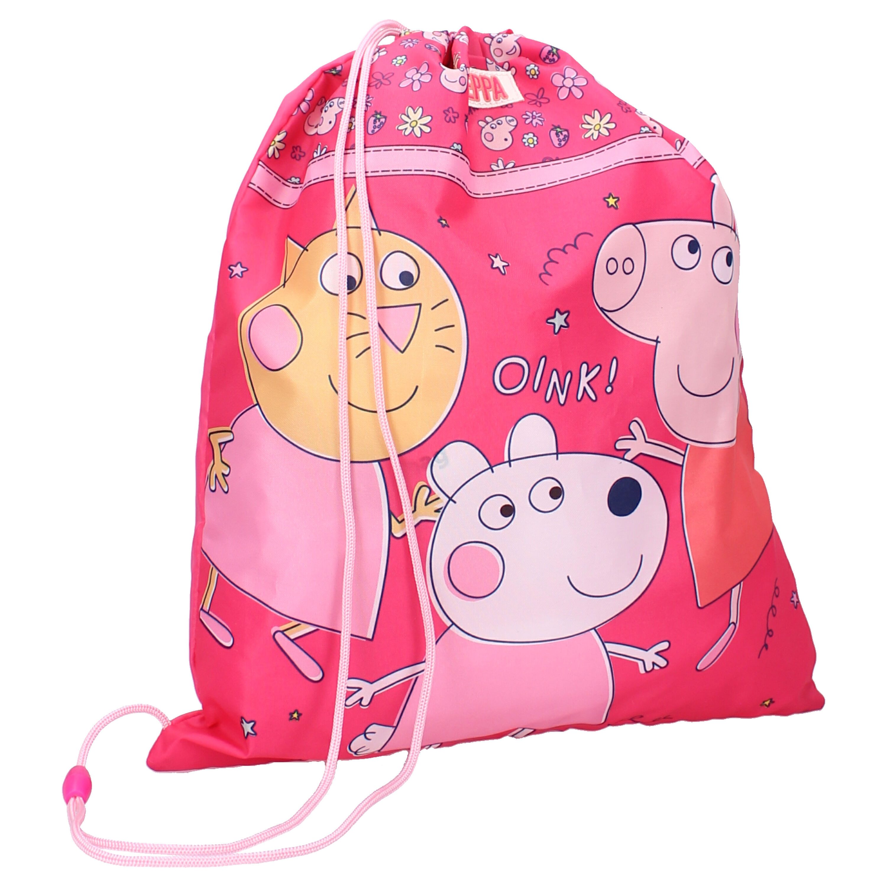Peppa Pig Turnbeutel Turnbeutel Sporttasche Puptastic Days leicht und praktisch