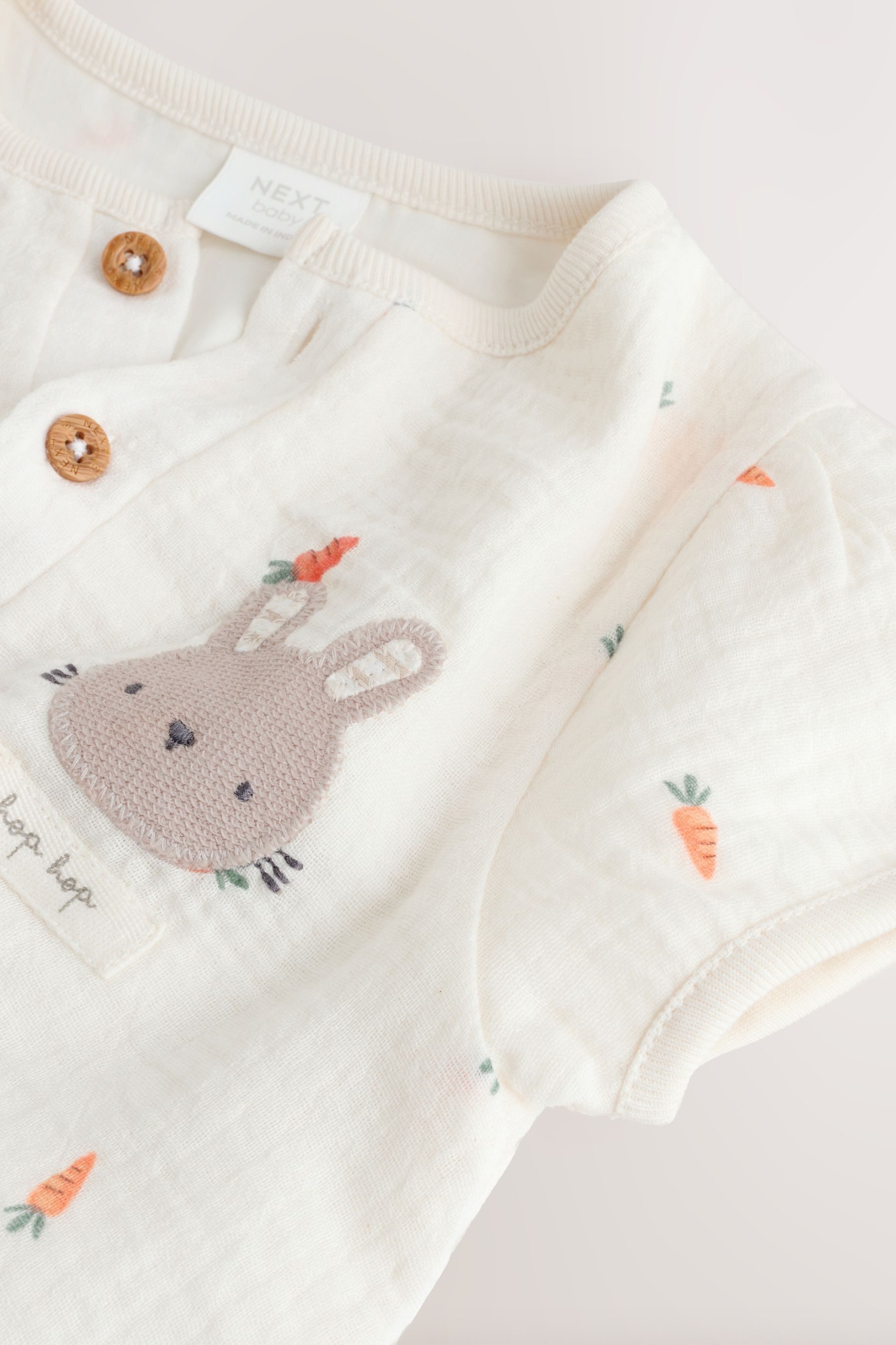 Next Overall Babystrampler aus Webstoff (1-tlg)