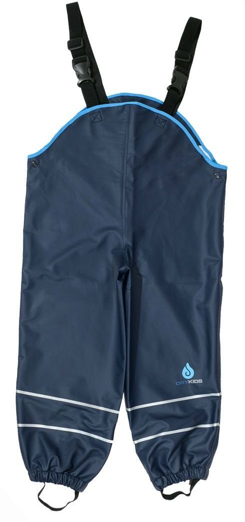 KIDS Regenhose Größe 110 verschweißte DRY Latzhose Wasserdichte - für Nähte (1-tlg) 116 Kinder,