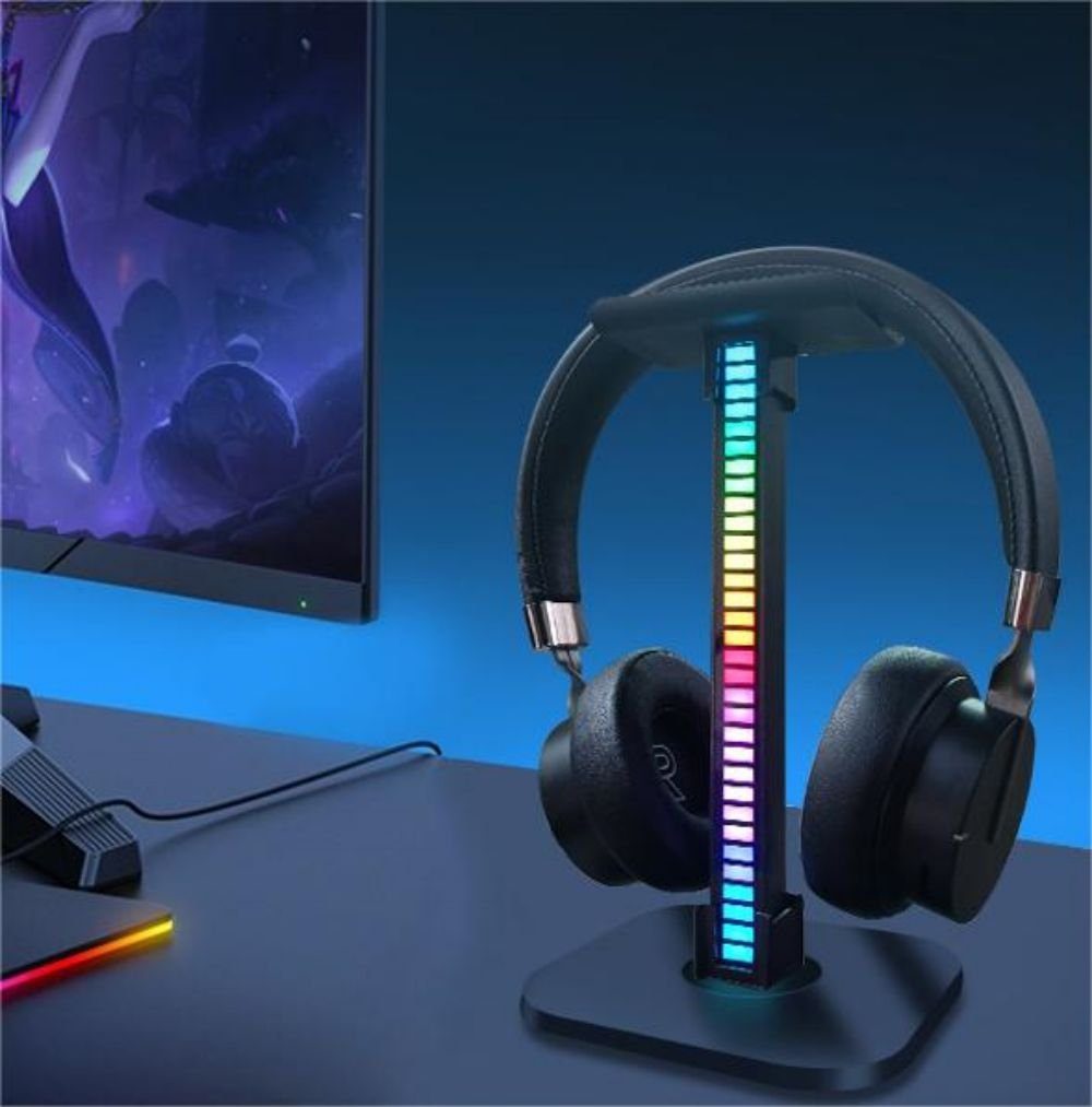 Universal RGB Headset JOYOLEDER Gaming Headset (1-tlg., Kopfhörerständer, Halterung Ständer Kopfhörer Kopfhörer) Ständer, für Datenübertragung alle