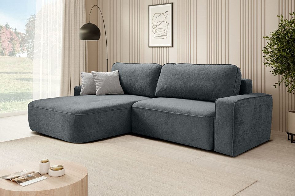 Beautysofa Ecksofa TORRE, mit Schlaffunktion, mit günstig online kaufen